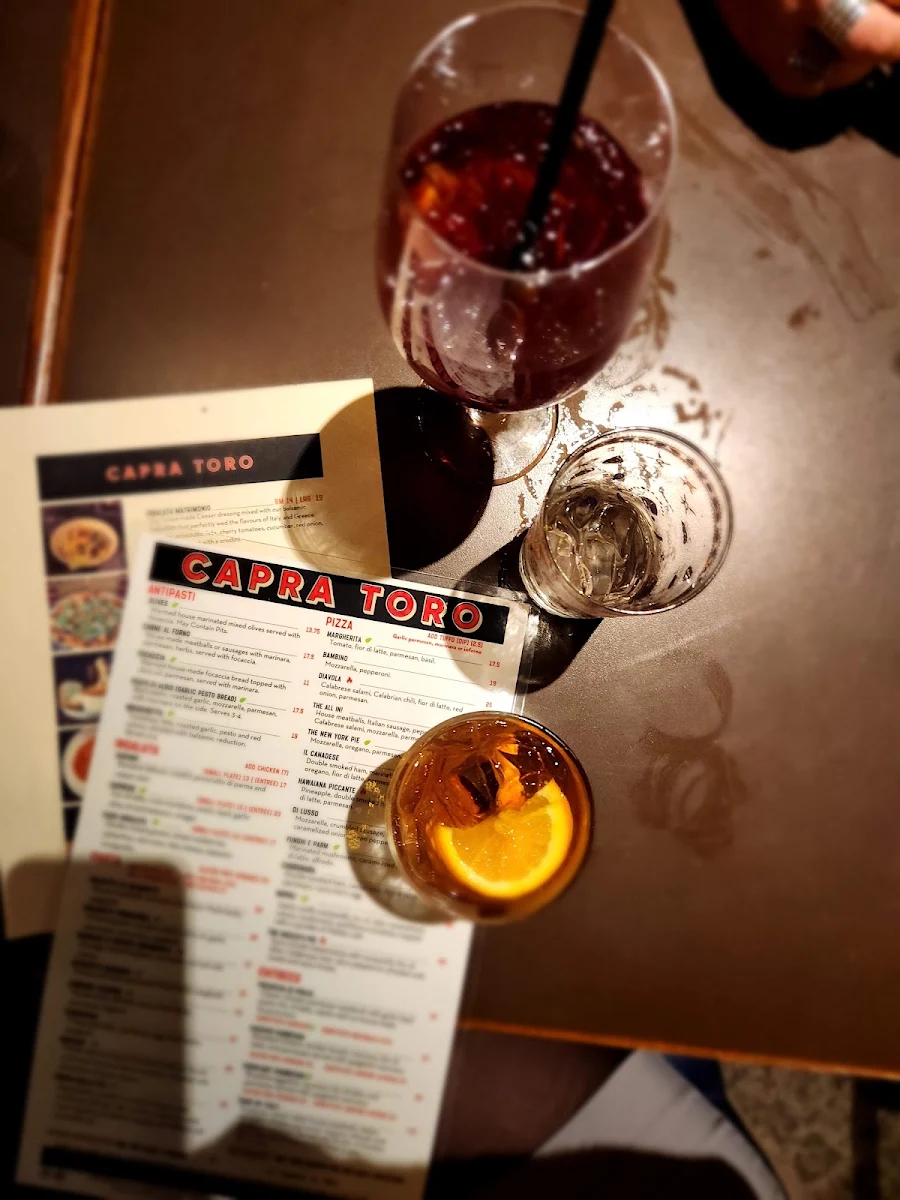 Menu, Capra Toro