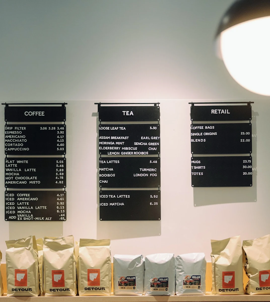 Menu, Weird Harbour Espresso Bar
