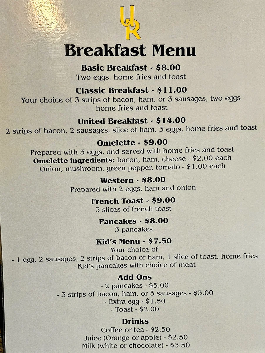 Menu photo 1