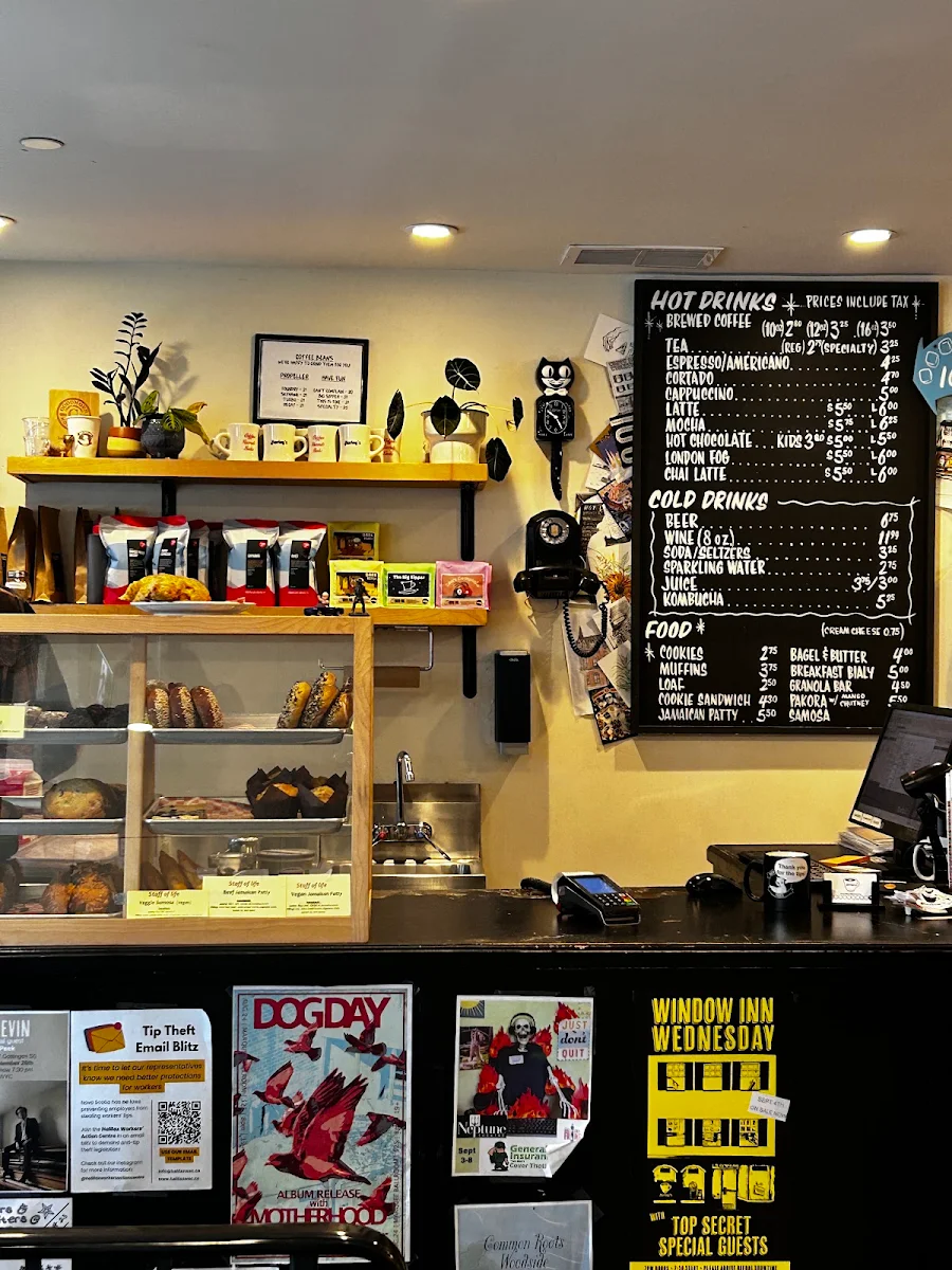 Menu, Morley's Coffee / Taz Records / Friction Books