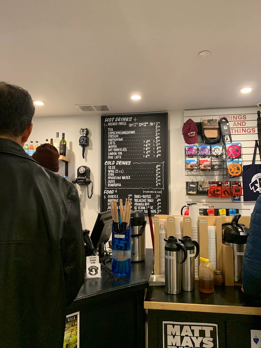 Menu, Morley's Coffee / Taz Records / Friction Books