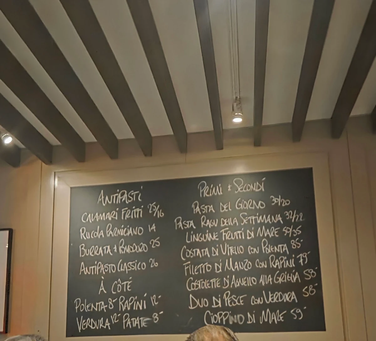 Menu, Lucca