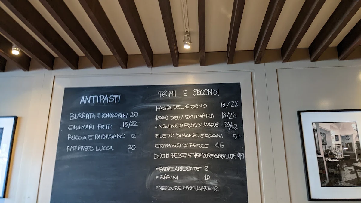 Menu, Lucca