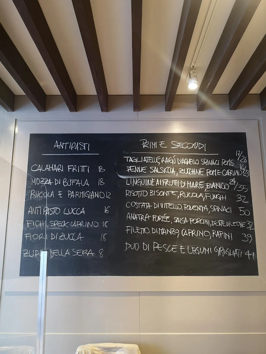 Menu, Lucca