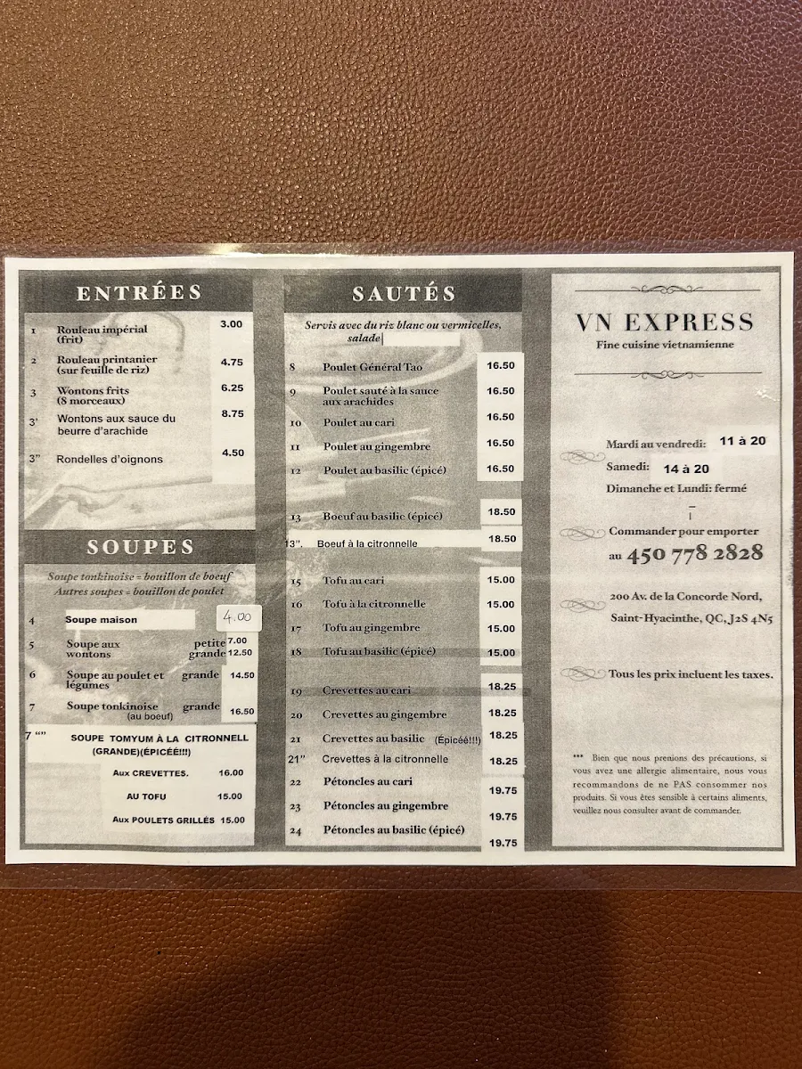 Menu photo 2