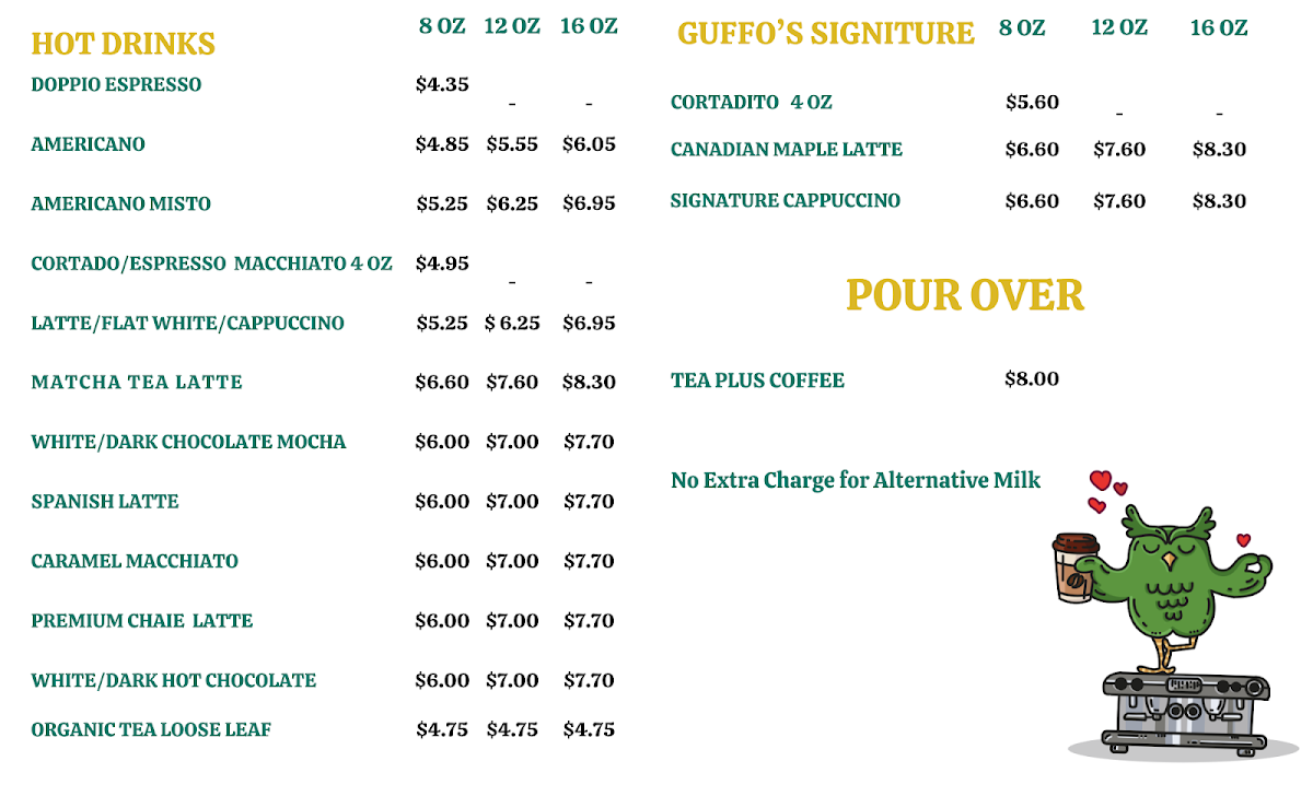 Menu photo 1
