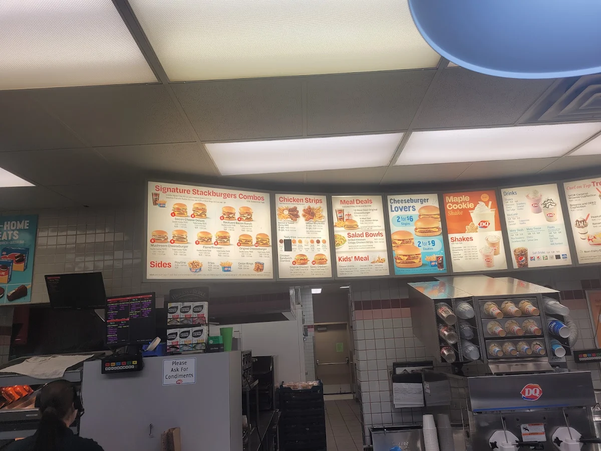 Menu, Dairy Queen Grill & Chill