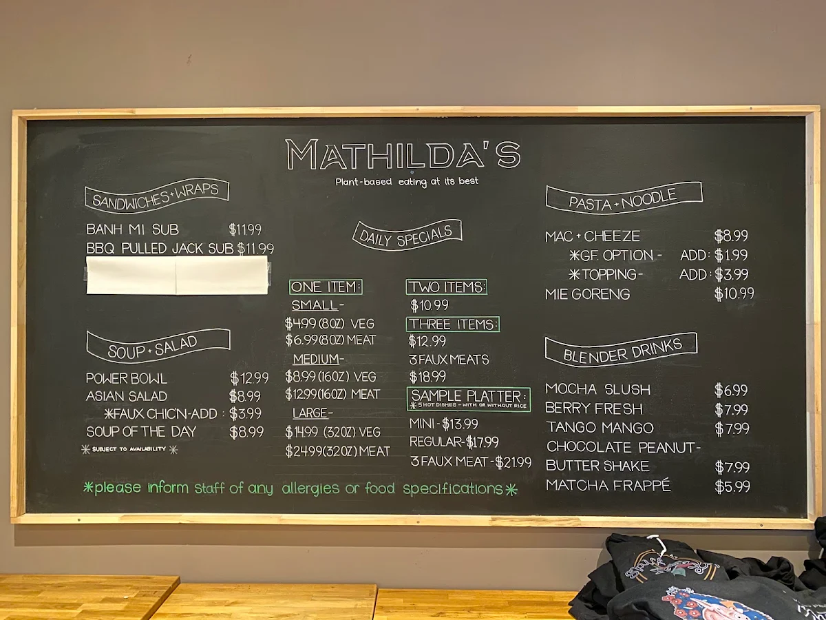 Menu photo 1