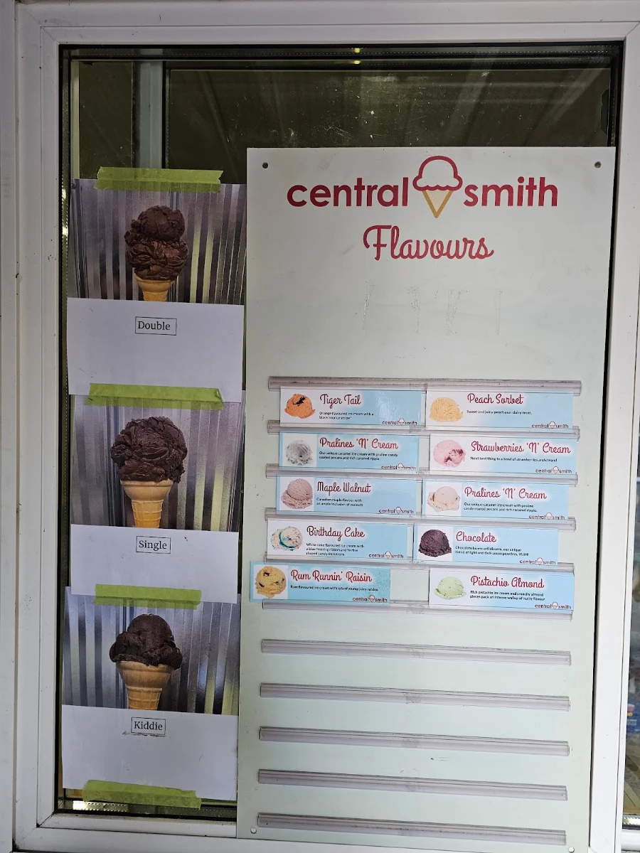 Menu, Higher Ground Café