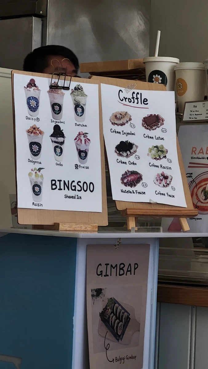 Menu, Allo Daisy
