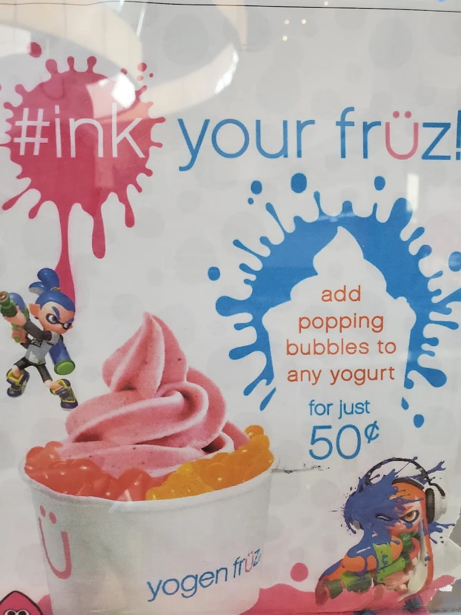 Menu, Yogen Früz
