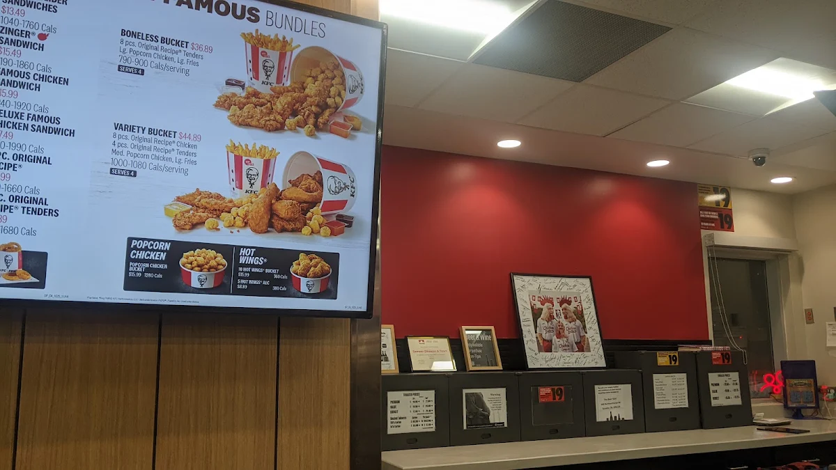 Menu, KFC