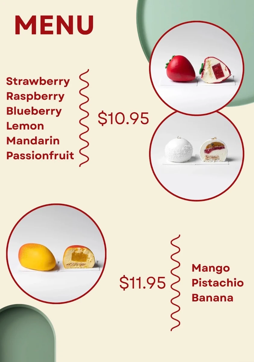 Menu, Savoir Coffee