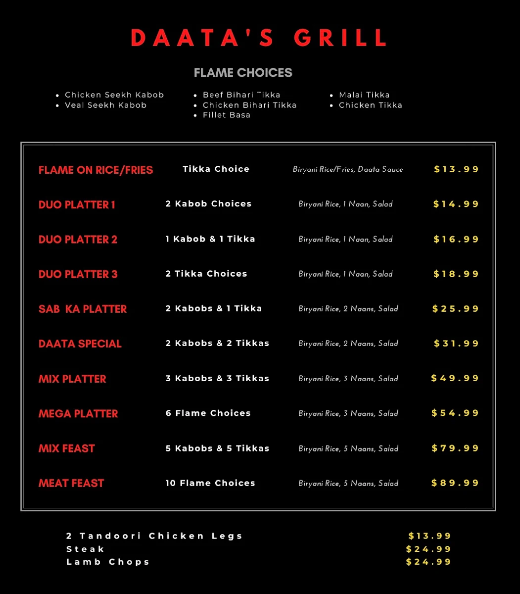 Menu photo 1