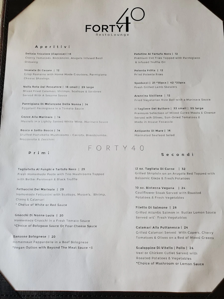 Menu photo 1