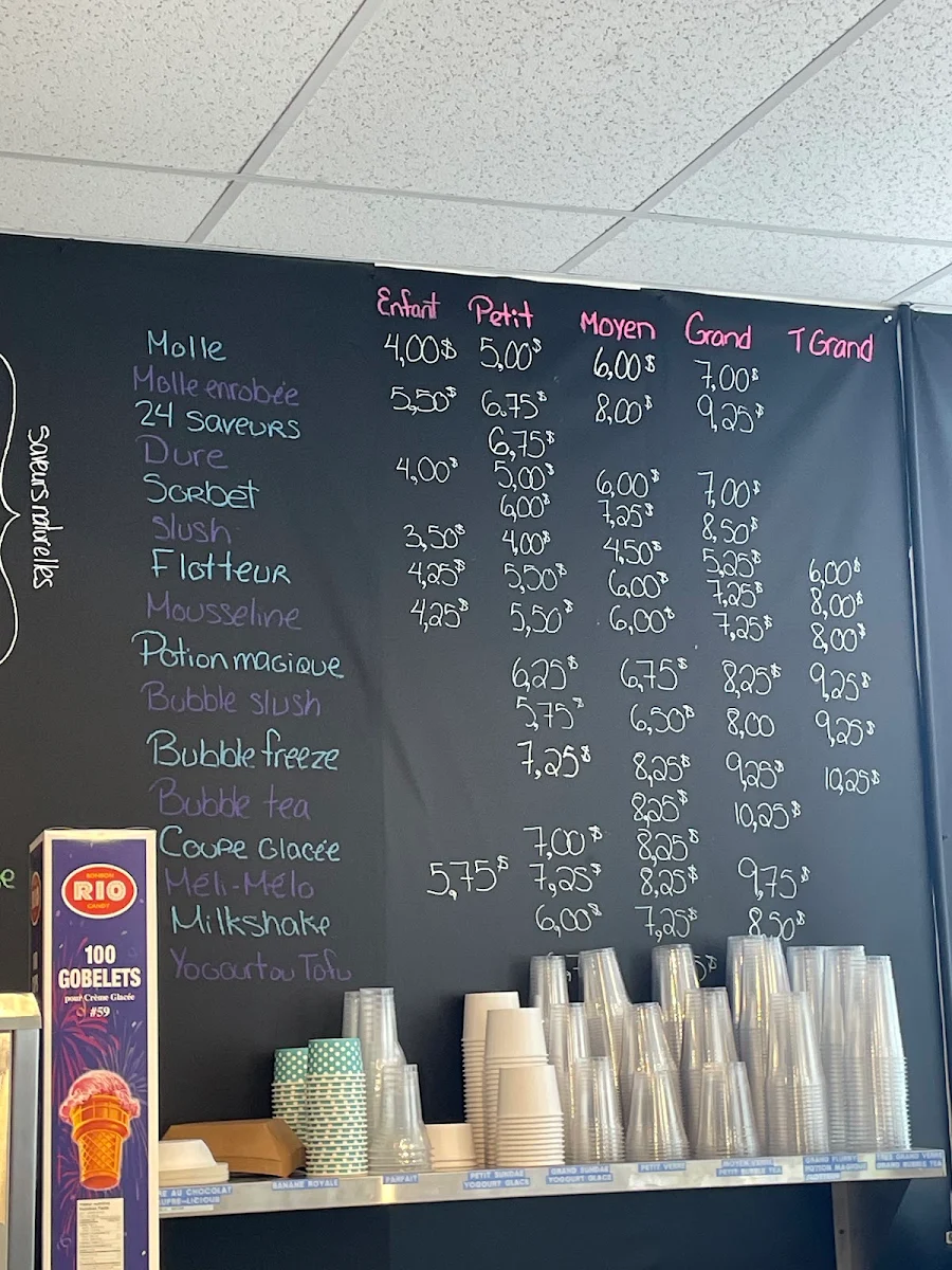 Menu, Méli-Mélo