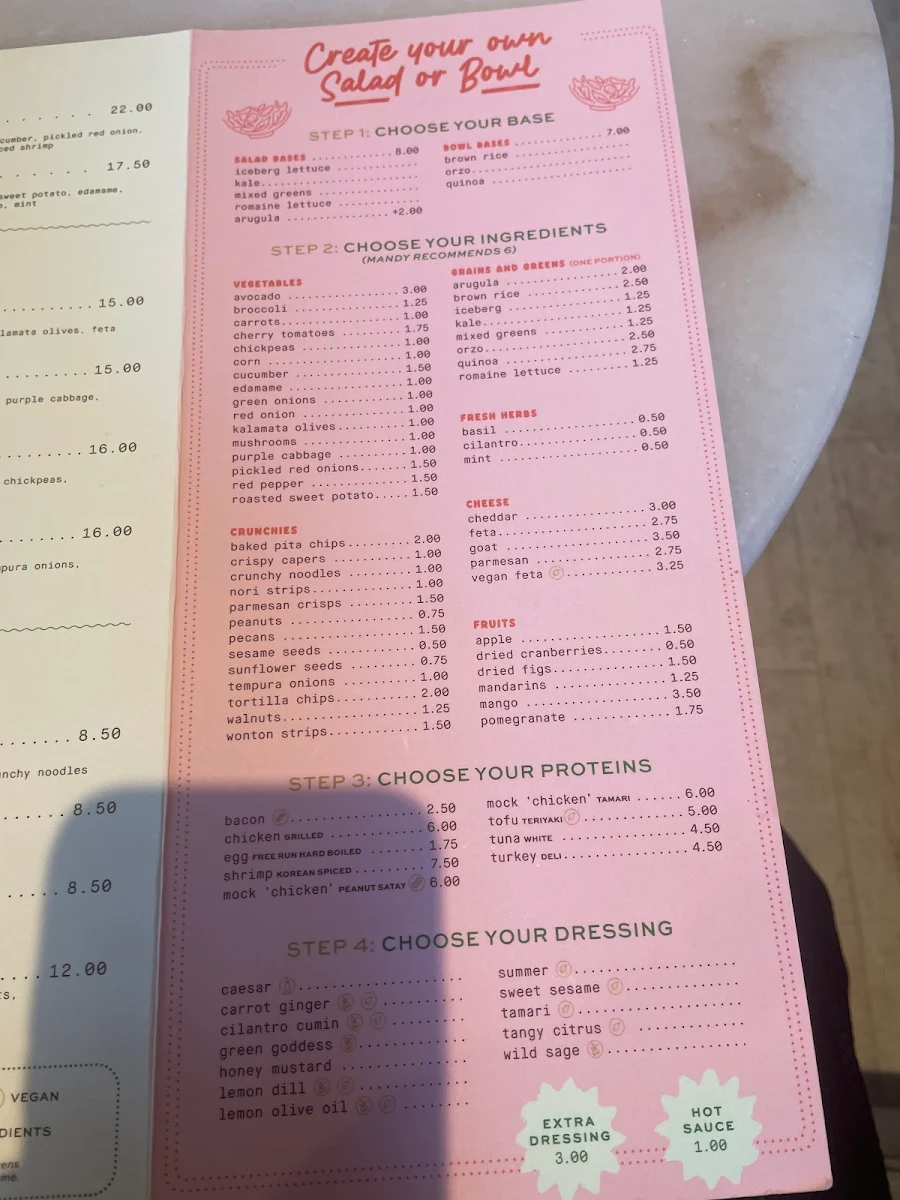 Menu photo 1