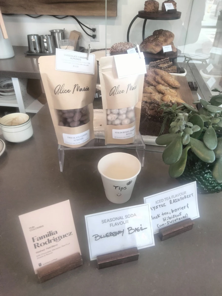 Menu, Alice Marie Bakery & Coffee