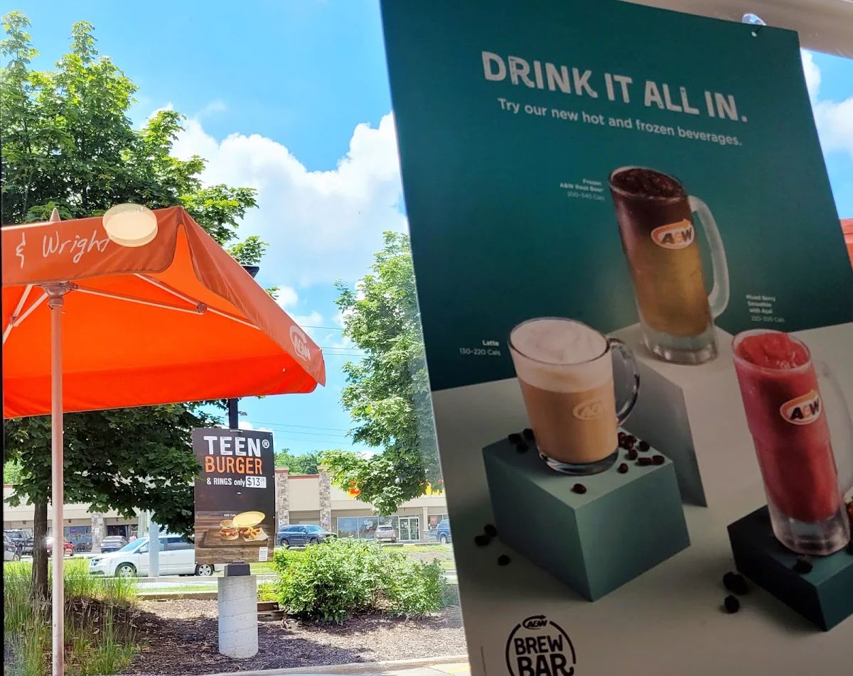 Menu, A&W Canada