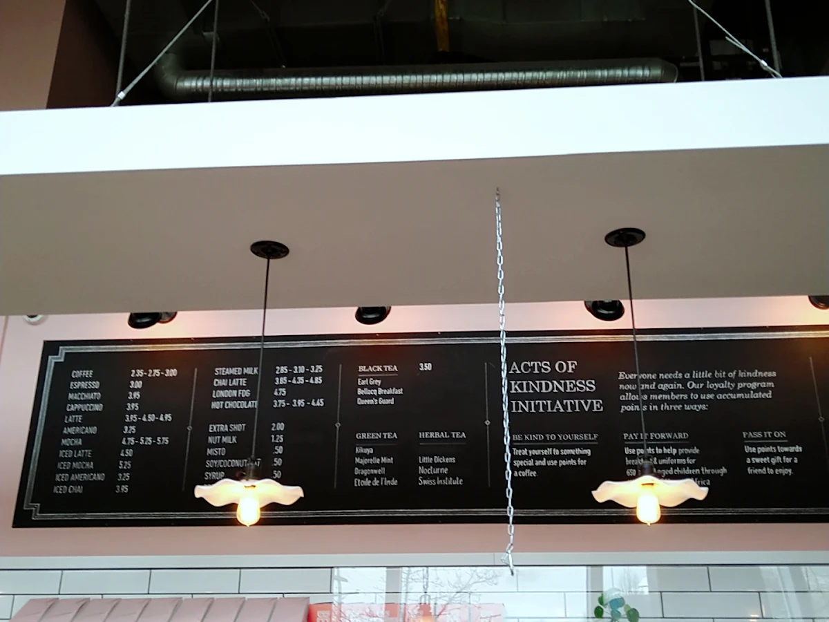 Menu, Beaucoup Bakery and Cafe