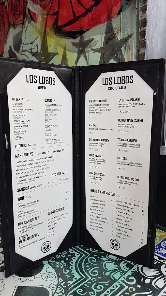 Menu, Los Lobos