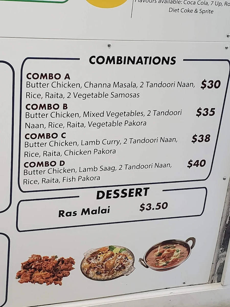 Menu, Pizza Factory Langley