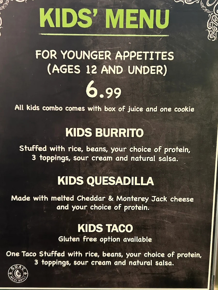 Menu photo 1
