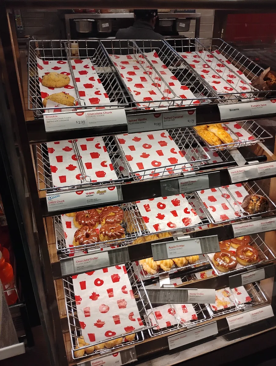 Menu, Tim Hortons