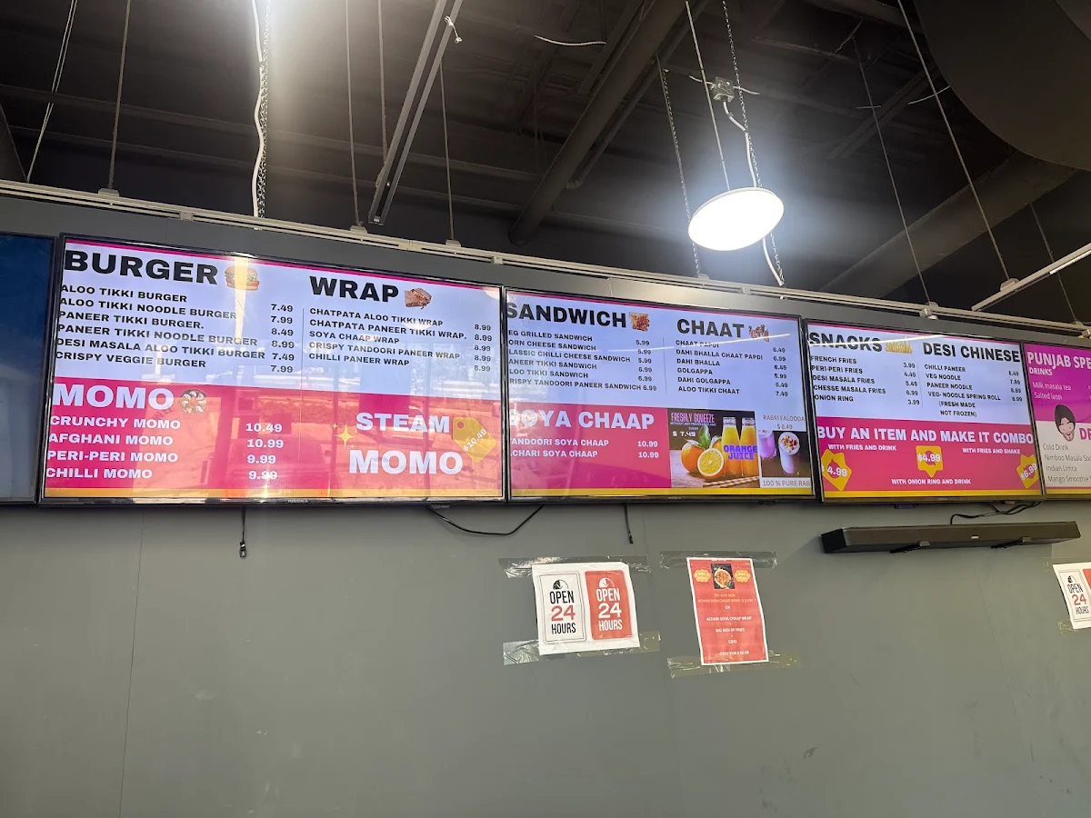 Menu, Wah g Wah