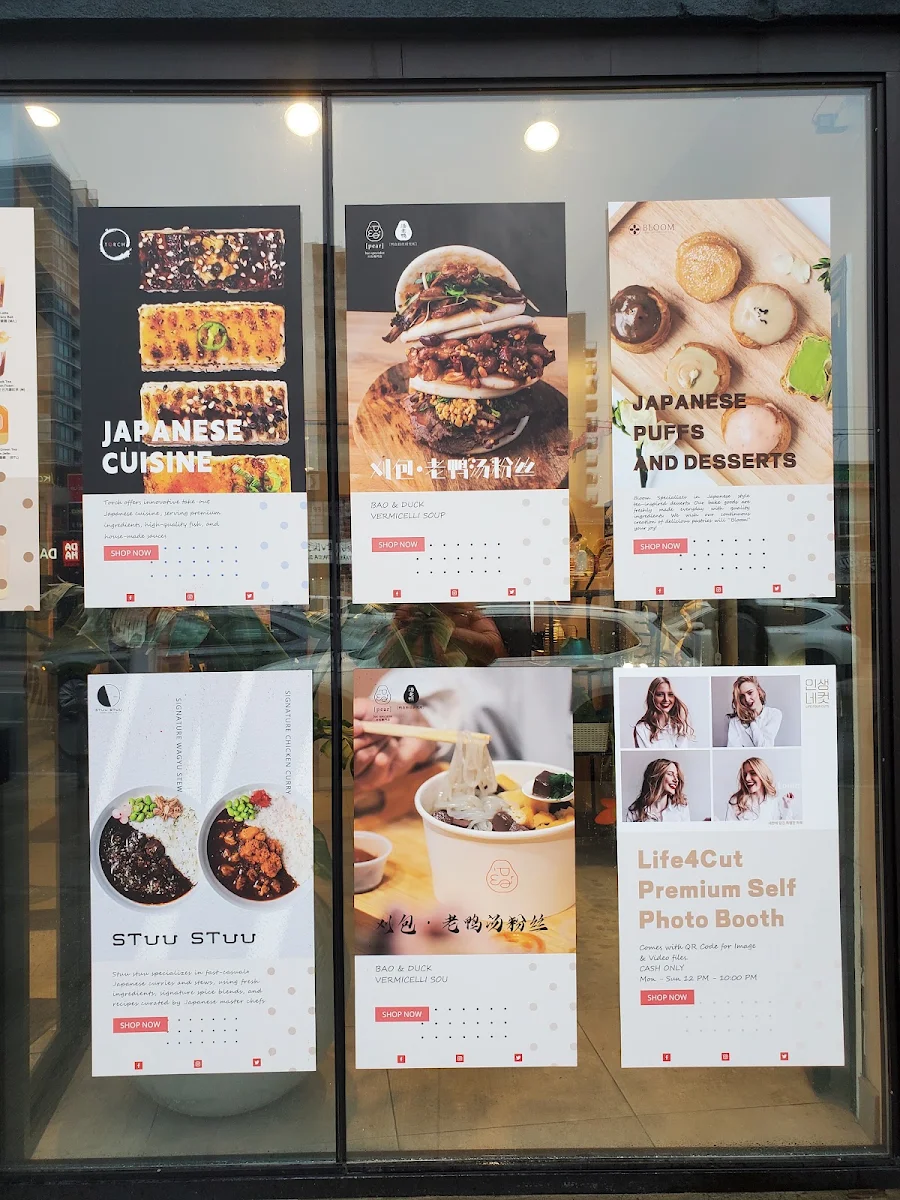 Menu, Upper East Food Club