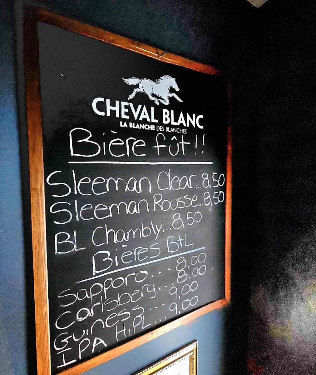 Menu, Restaurant Cariacou