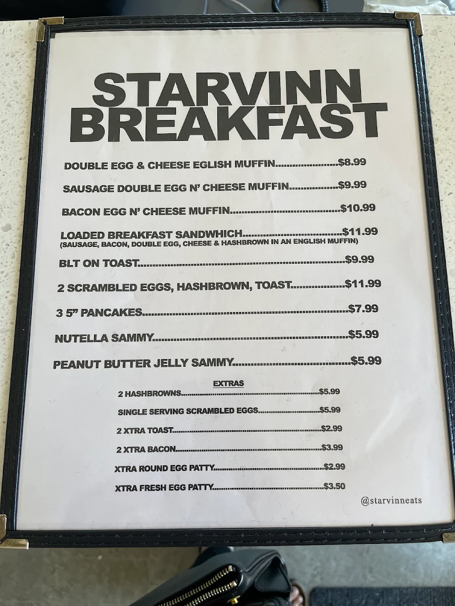 Menu, Tandoori Nation Indian Restaurant