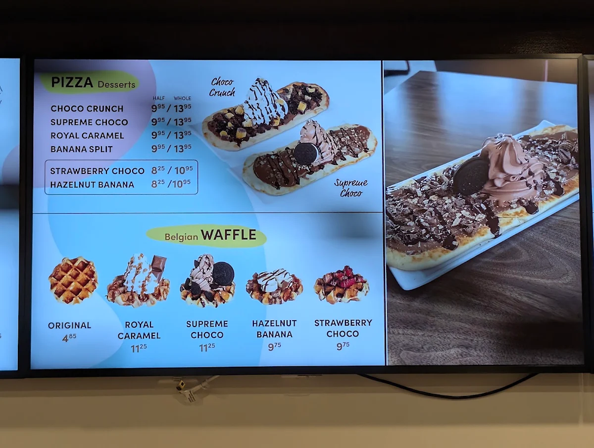 Menu, Chocolato