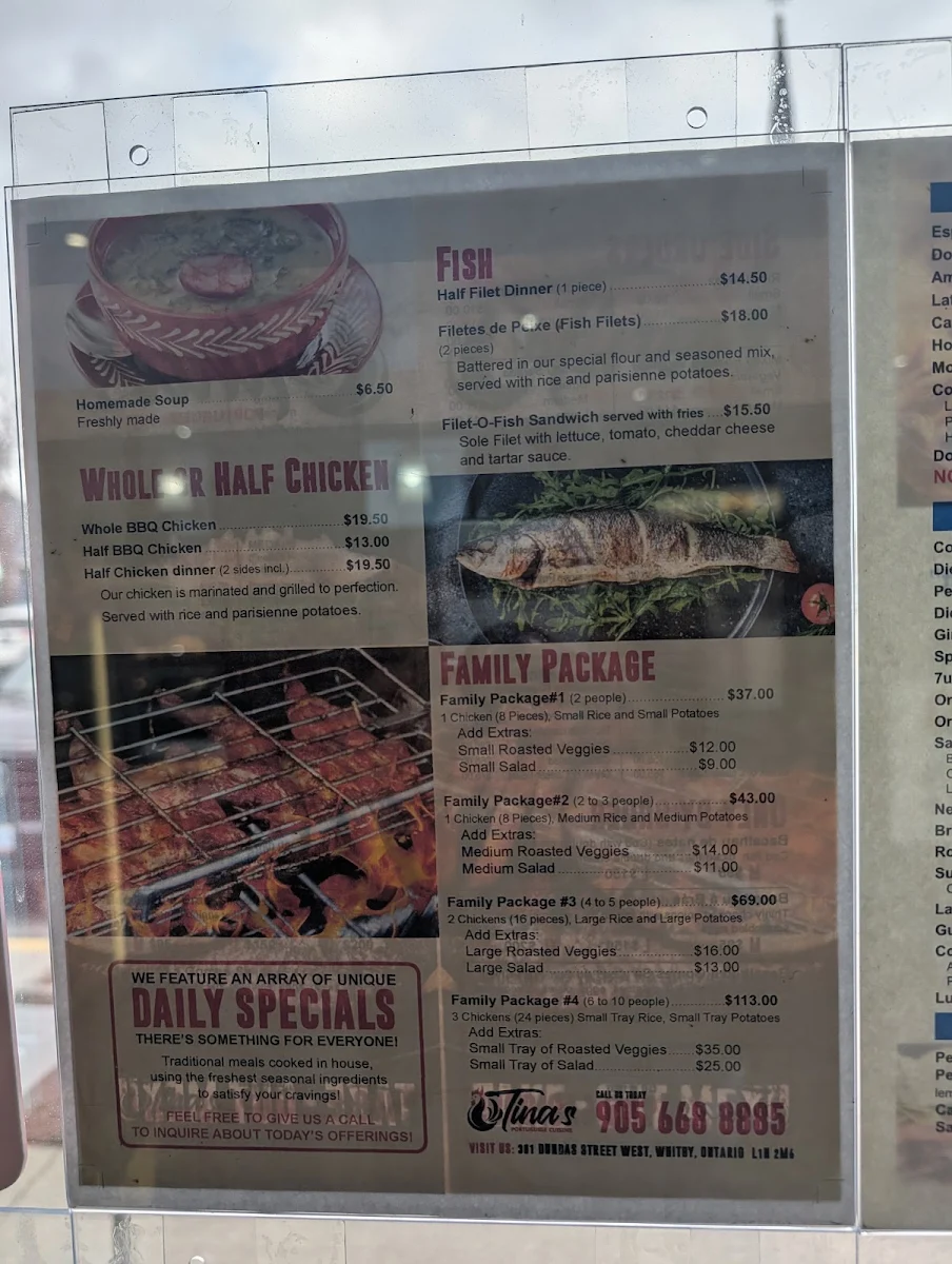 Menu, Caldense Bakery