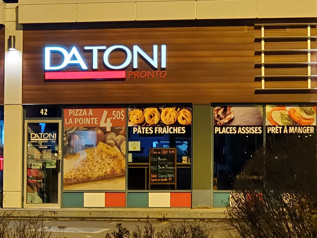 Menu, DaToni Pronto