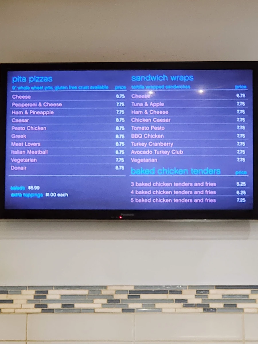 Menu, Yogen Früz