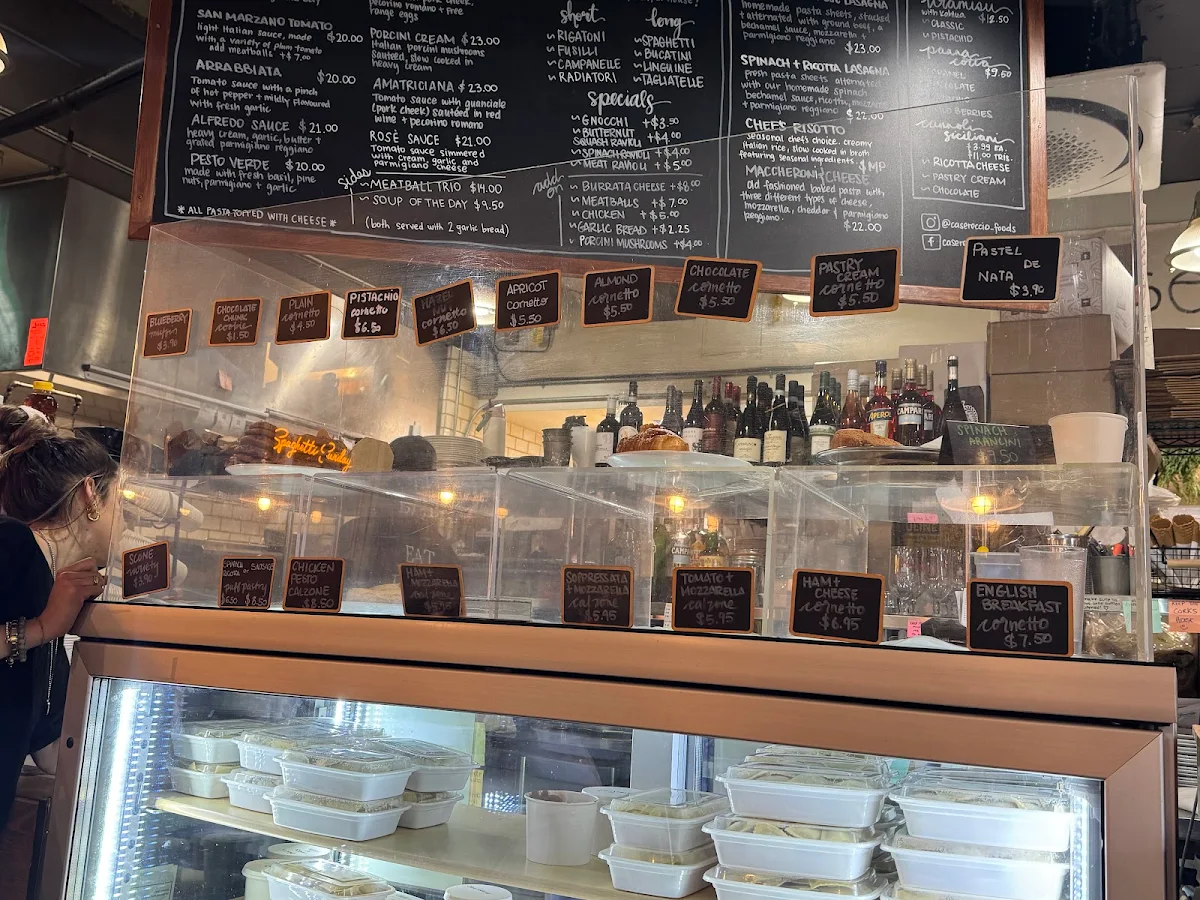 Vibe, Casereccio Foods Coffee/Pasta Bar