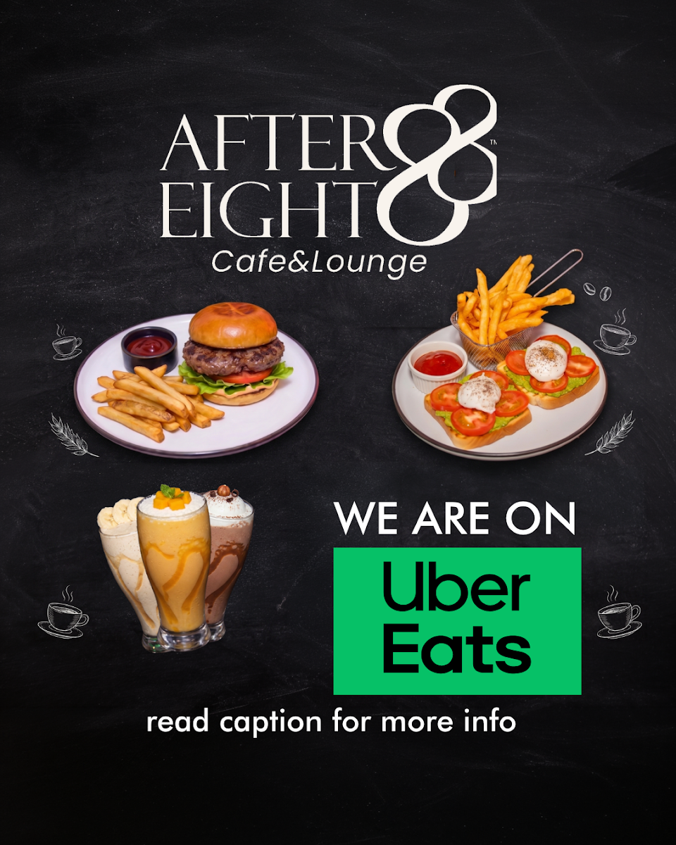 Menu, After 88 cafe & lounge