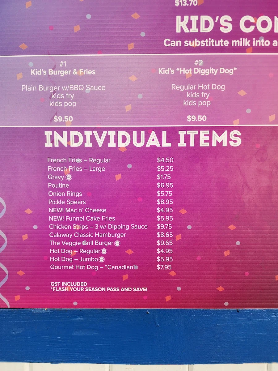 Menu, Carousel Kitchen
