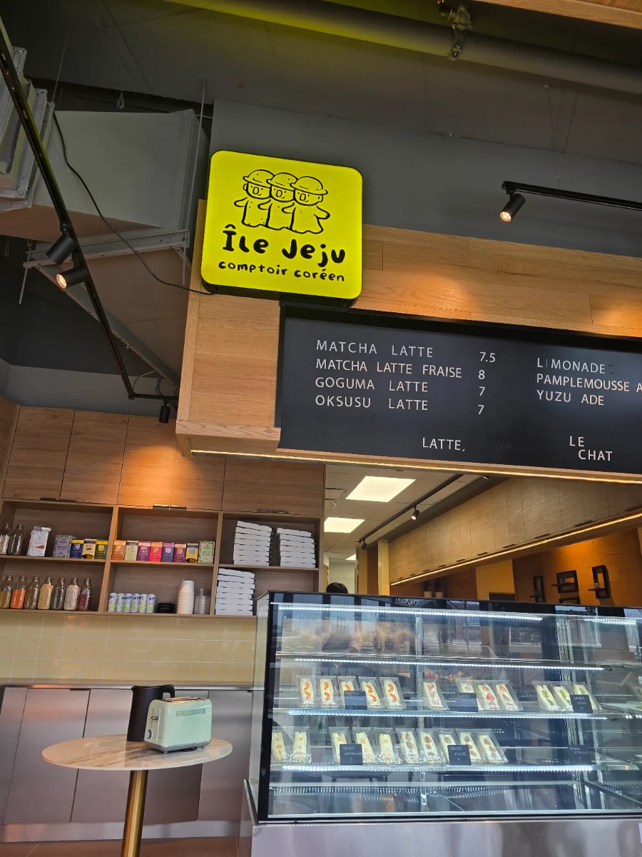 Menu, Ile Jeju Royalmount