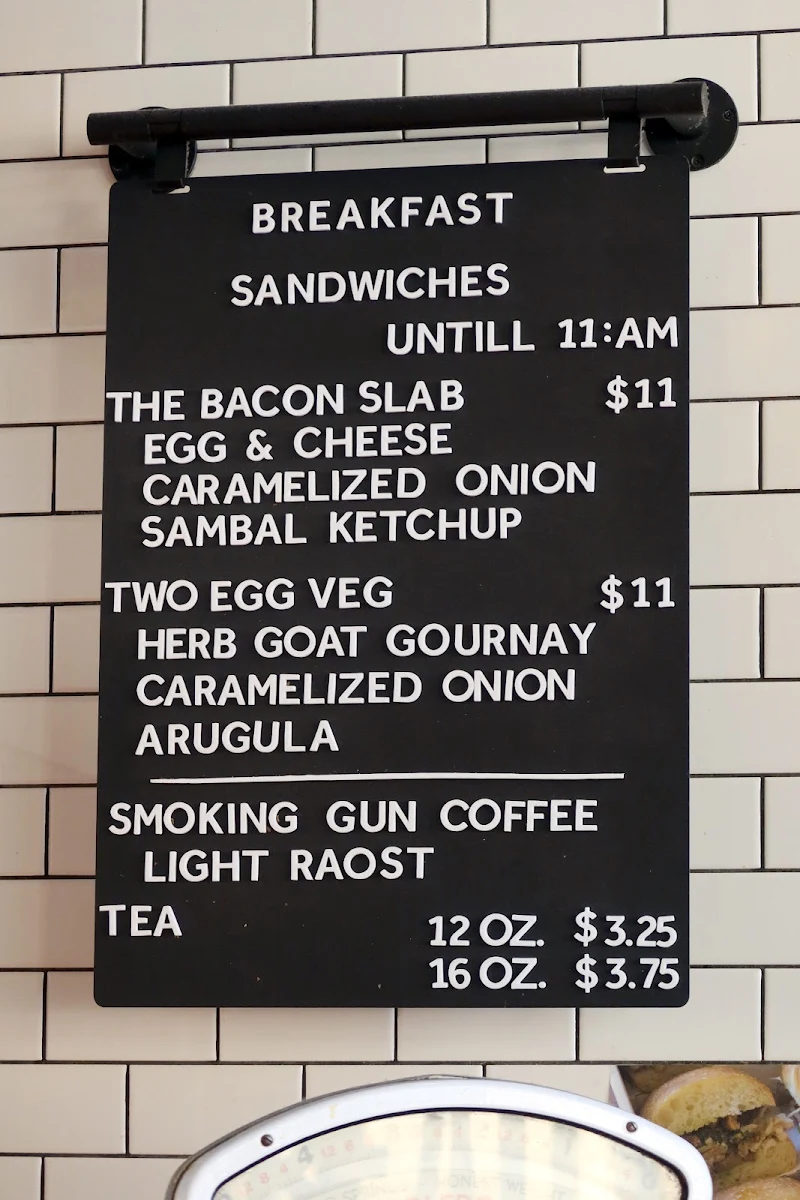 Menu, Meat & Bread