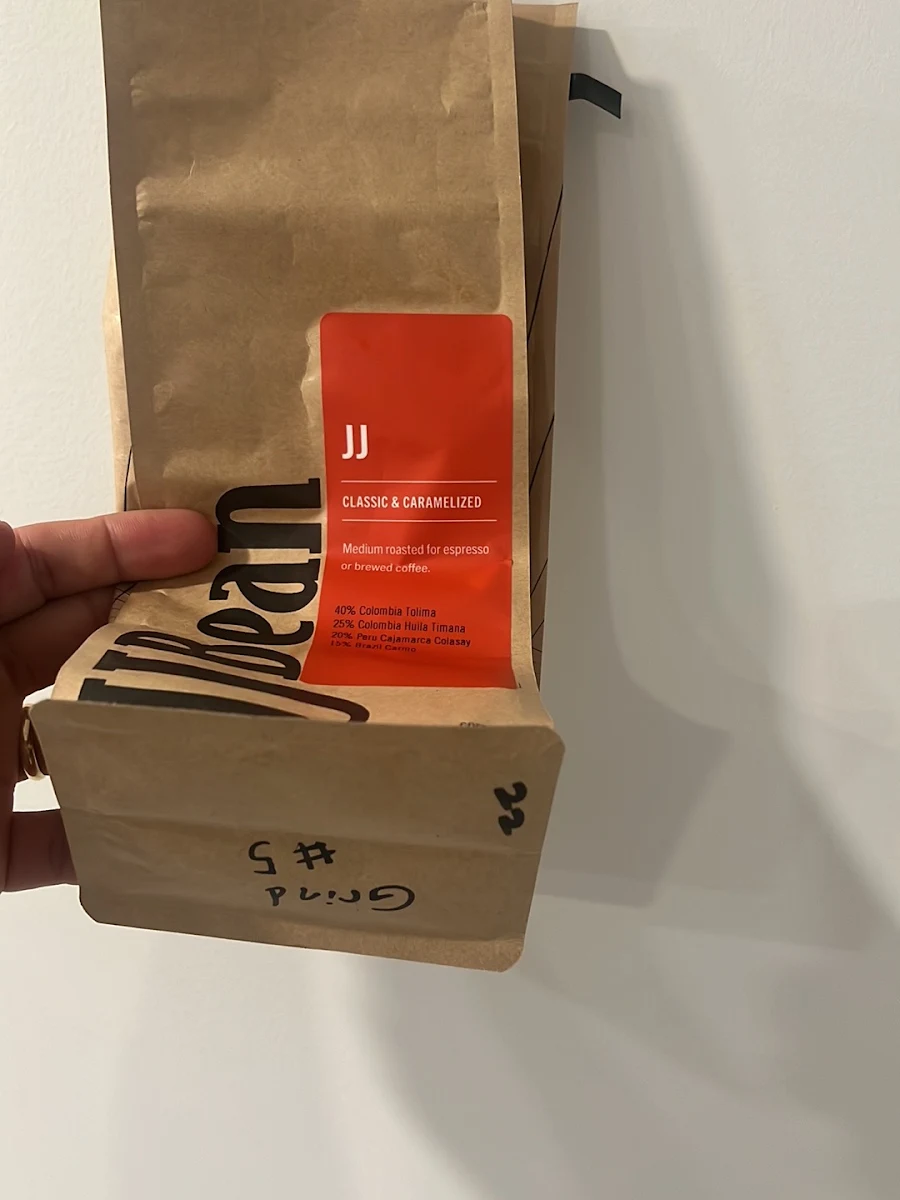 Menu, JJ Bean Coffee Roasters