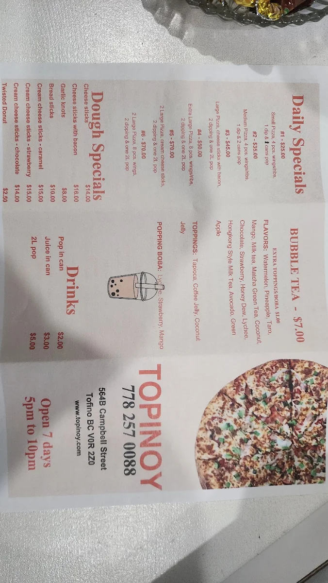Menu photo 1