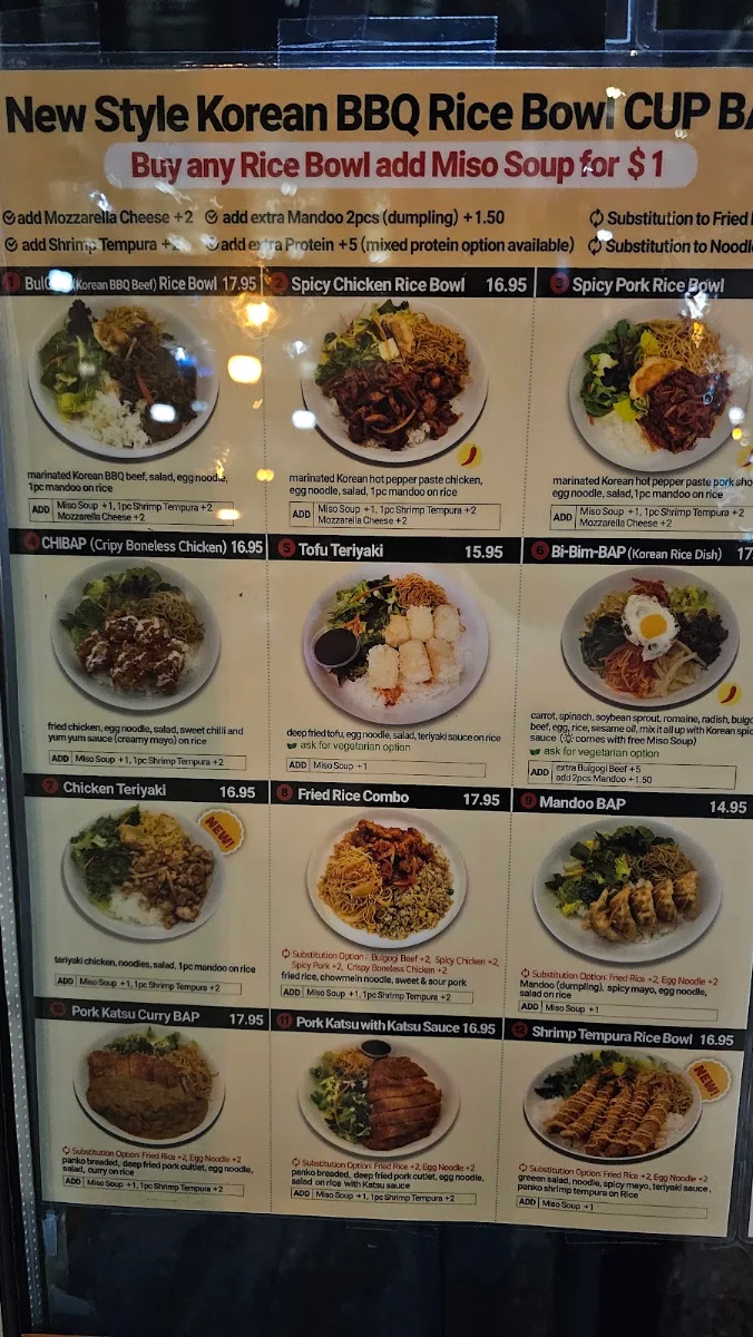 Menu, Pelicana Chicken Robson