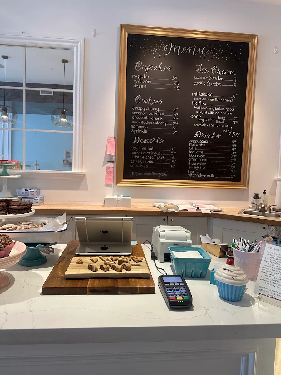 Menu, The Sweetest Thing