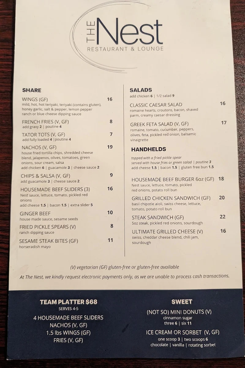 Menu photo 1