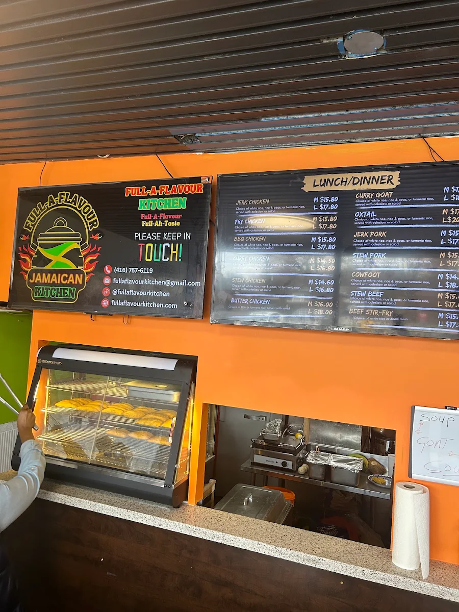 Menu, Full-A-Flavour Kitchen