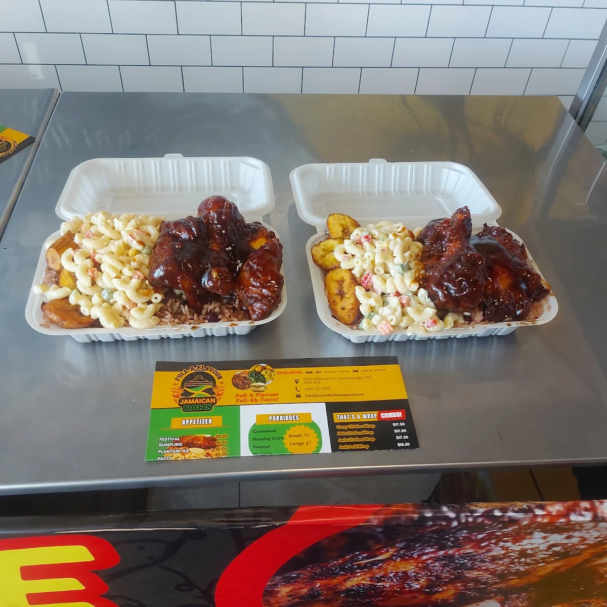 Menu, Full-A-Flavour Kitchen