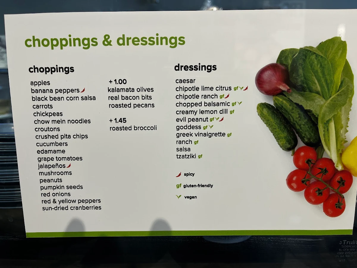 Menu, barBURRITO