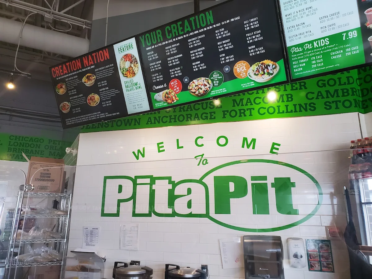 Menu, Pita Pit